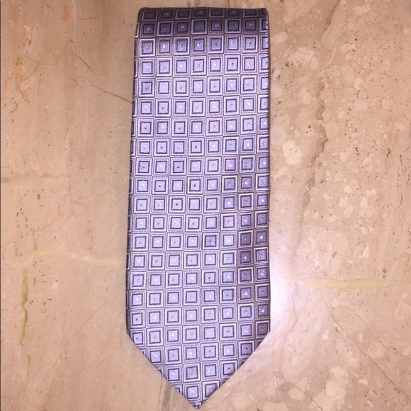 Donald Trump Signature Collection Grid Men\'s Tie